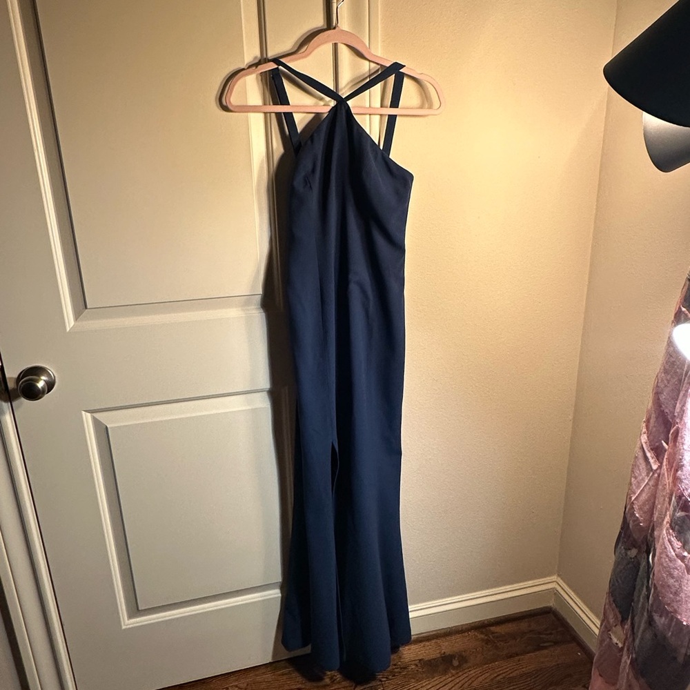 Navy Blue Formal Dress